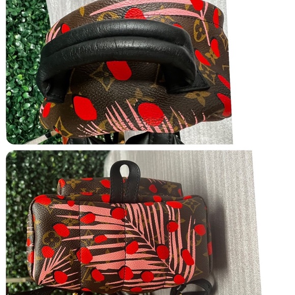 Louis Vuitton Palm Springs Limited Edition Monogram Jungle Dots PM Backpack - Picture 5 of 12